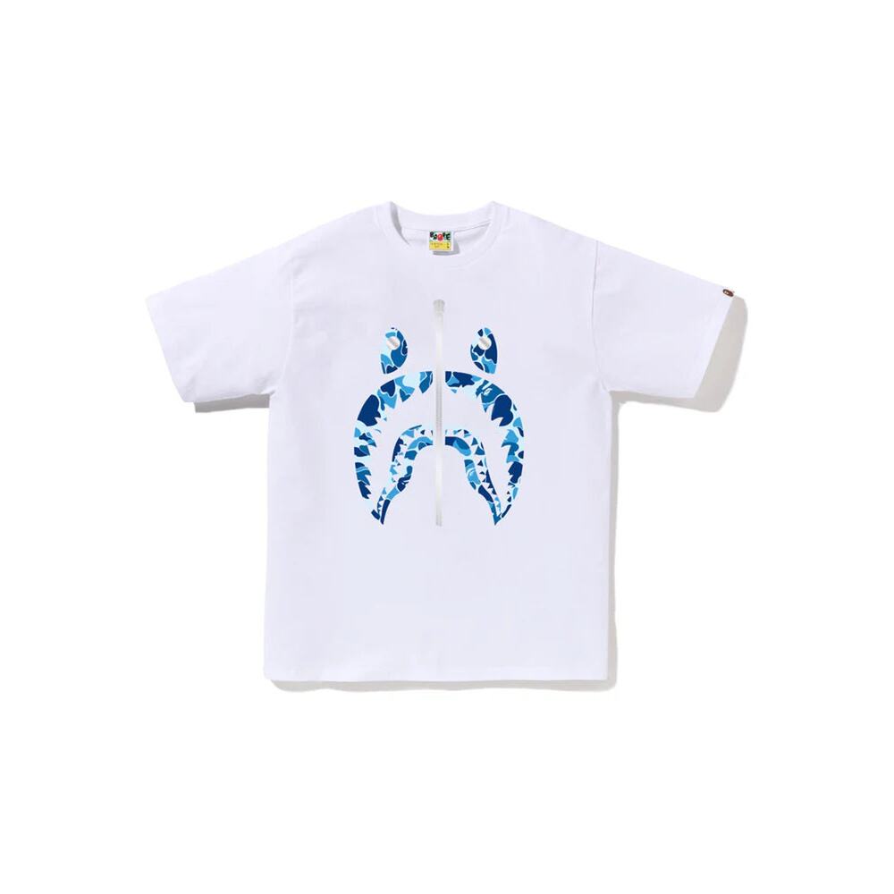 BAPE ABC Camo Shark Tee ‘White’